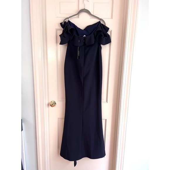 New With Tag/NWT - Likely Miller Gown - Navy - Size 6 - Picture 5 of 10